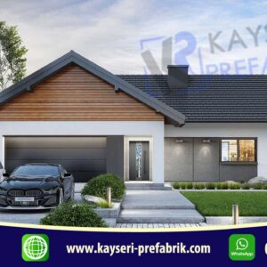 175 mt2 Butik Prefabrik Villa